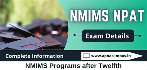 NMIMS NPAT 2024: Application (Released), Exam Dates, .